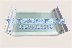金屬鎖邊玻璃鋼瓦 鋼邊陽(yáng)光瓦